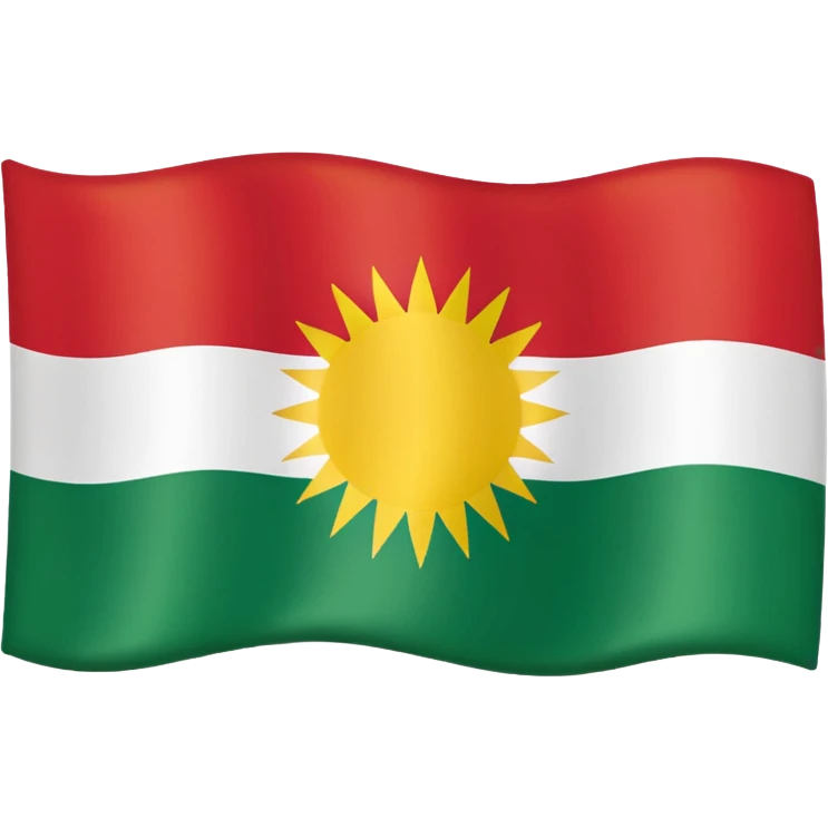 Kurdistan flag emoji