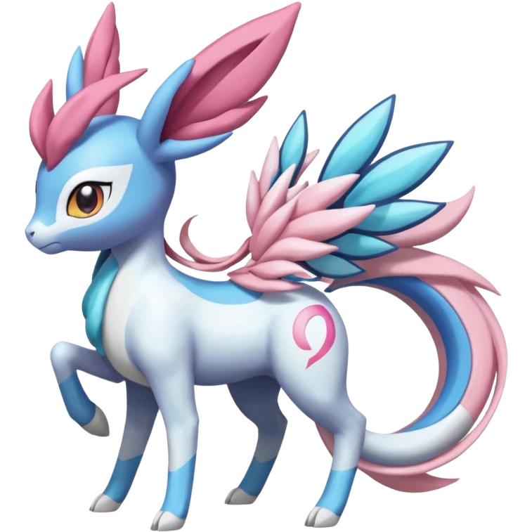 Ponyta-Meloetta-Sylveon-Dialga-Suicune-Palkia-fusion emoji