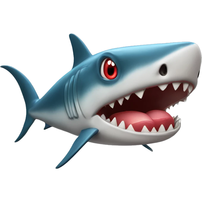 Tiburón con ojos de corazón  emoji