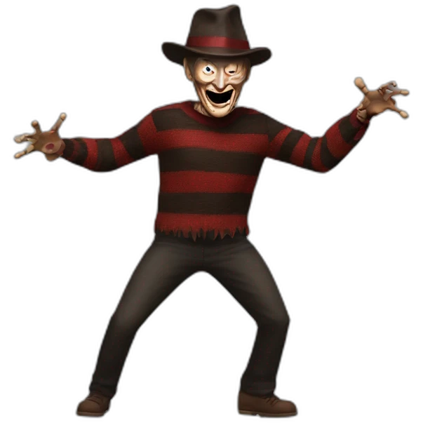 Freddy krueger dancing emoji