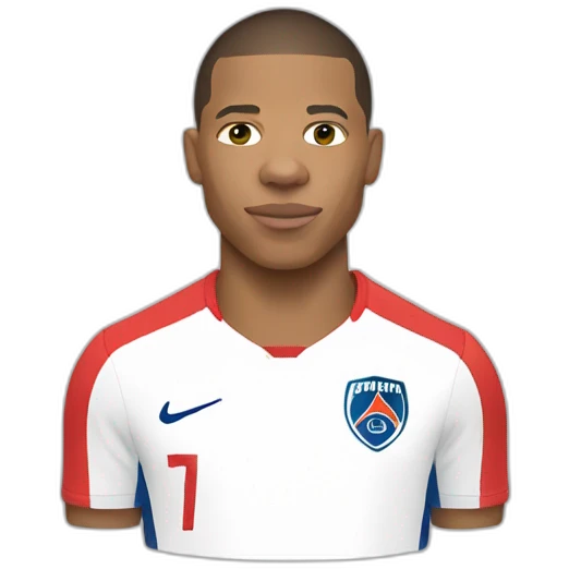 Kyllian Mbappe emoji