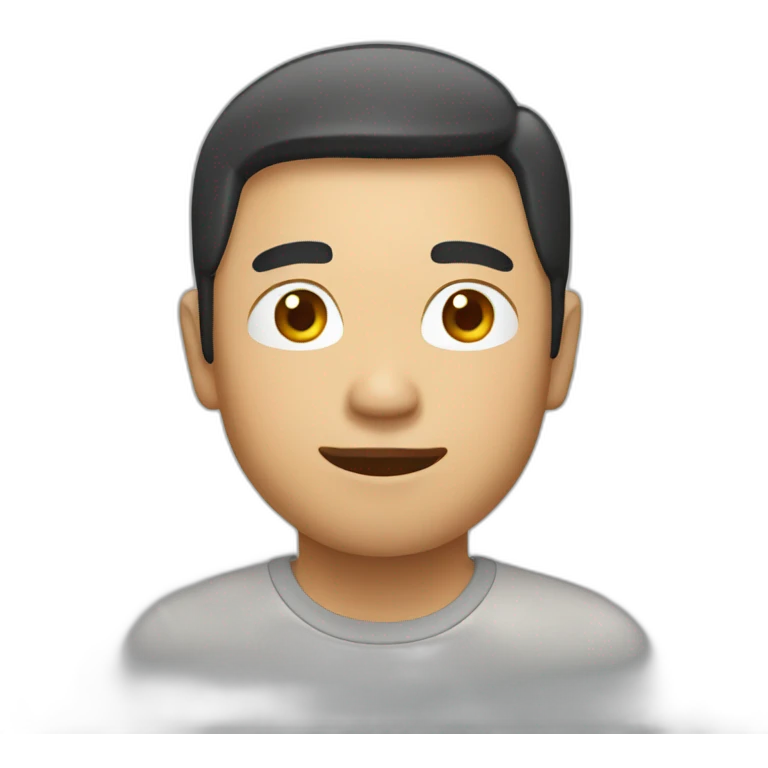Asian man emoji