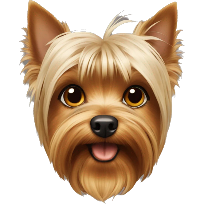 Yorkshire terrier emoji