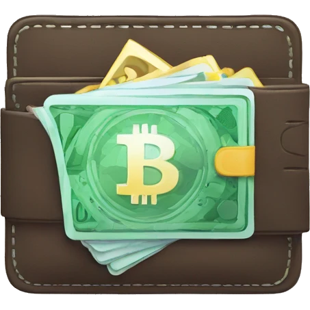 cryptocurrency wallet emoji
