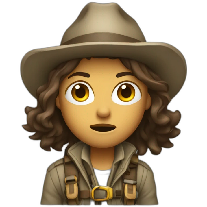explorer, aggressive expression  emoji
