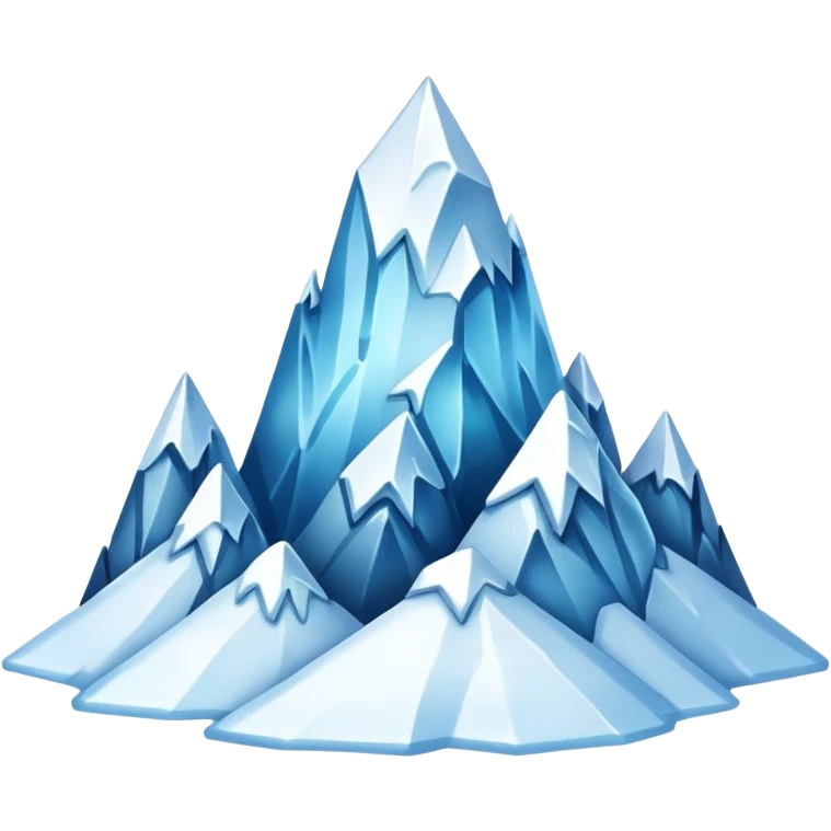 ice mountain emoji