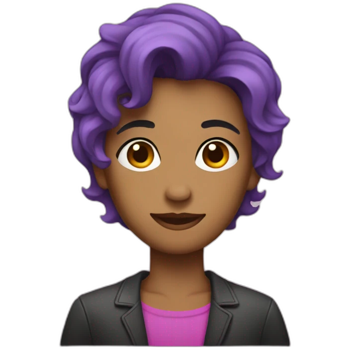 gender fluid crossiant emoji