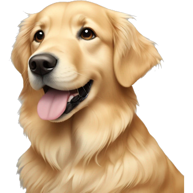 Golden retriever emoji