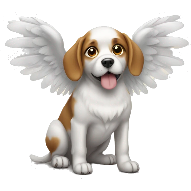 Dog with wings emoji