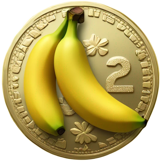 coin banana gold  emoji