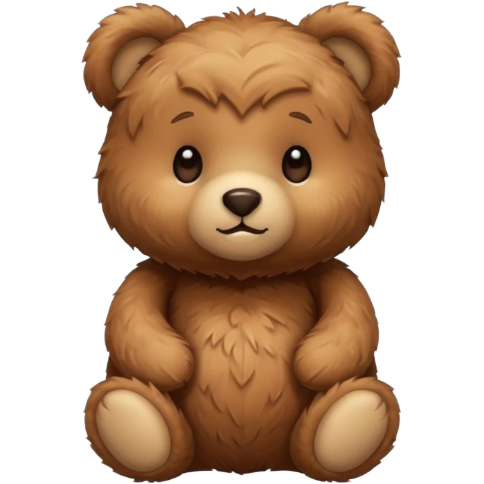 Little teddy bear emoji