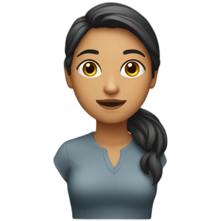 "How does she do it" in text emoji