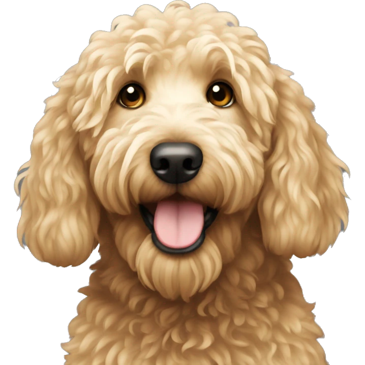 Golden doodle  emoji