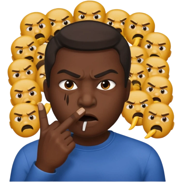 😱😡👿Kuchh Aisa Hi image Rahe Jo Apne Munh per ungali Rakhe Hue silent Rahe Uske Jaisa bahut image bnao emoji