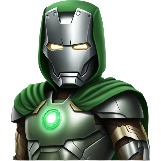 Doctor doom iron man emoji