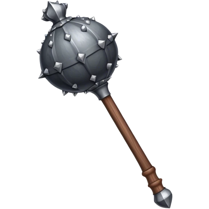 medieval mace emoji