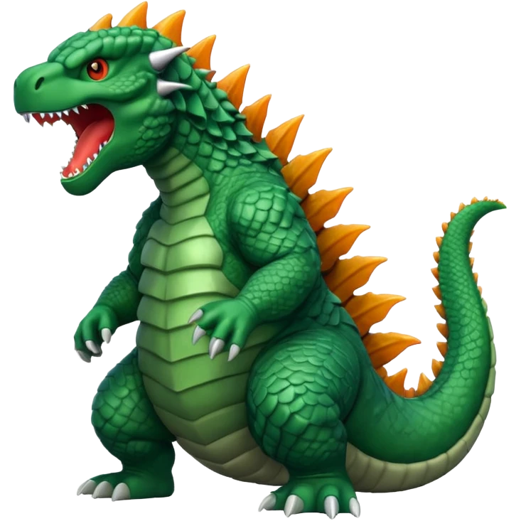 A Godzilla  emoji