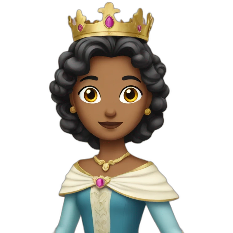 Princesa valiente emoji
