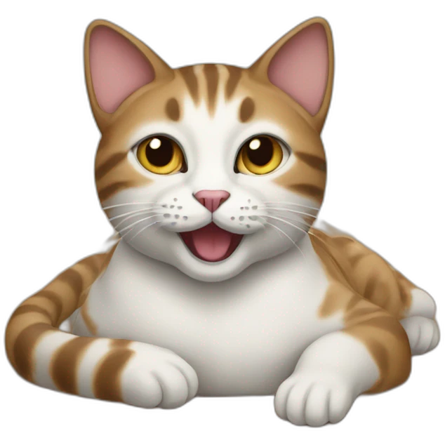Cat-on-a-table emoji
