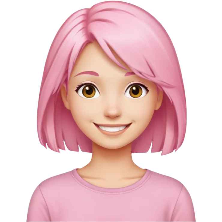 Light pink tiktok emoji