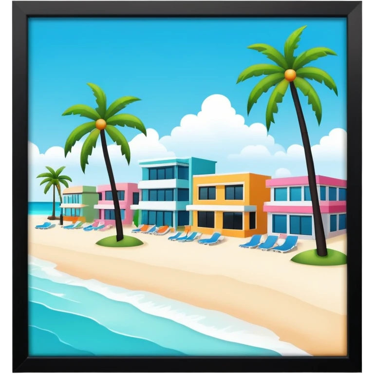 Miami Beach  emoji