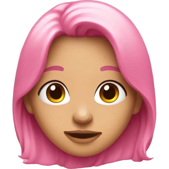 Pink cute  emoji
