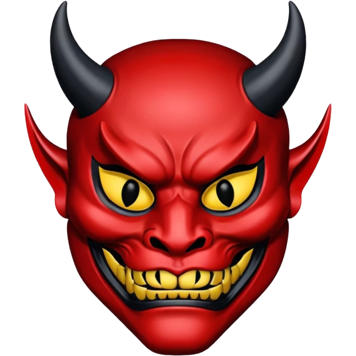 Hannya Mask emoji