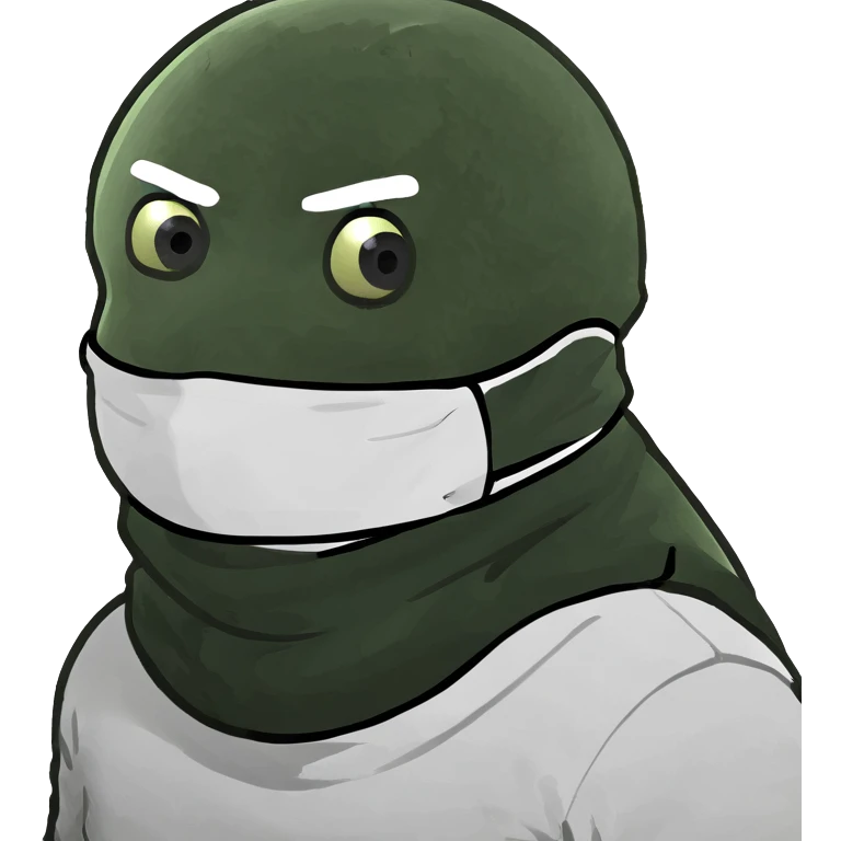 skibidi toilet wearing a balaclava  emoji