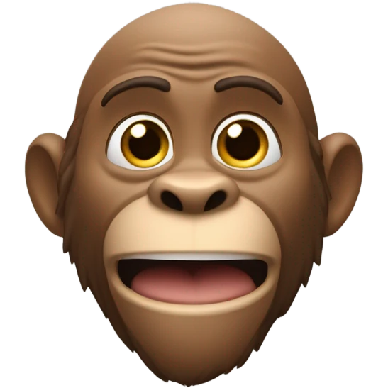 Singe avec cœur  emoji