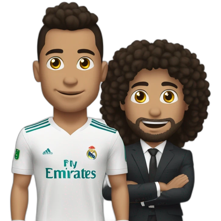 CR7 et marcelo qui font suiiiiii emoji