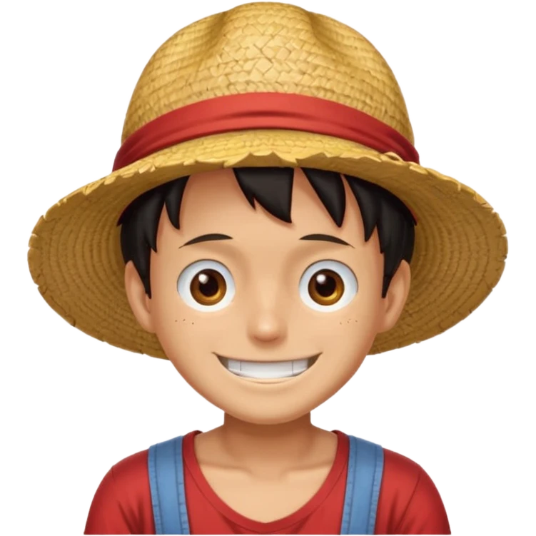 Luffy one piece  emoji