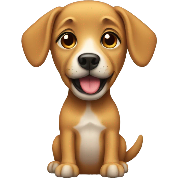 Gay dog emoji