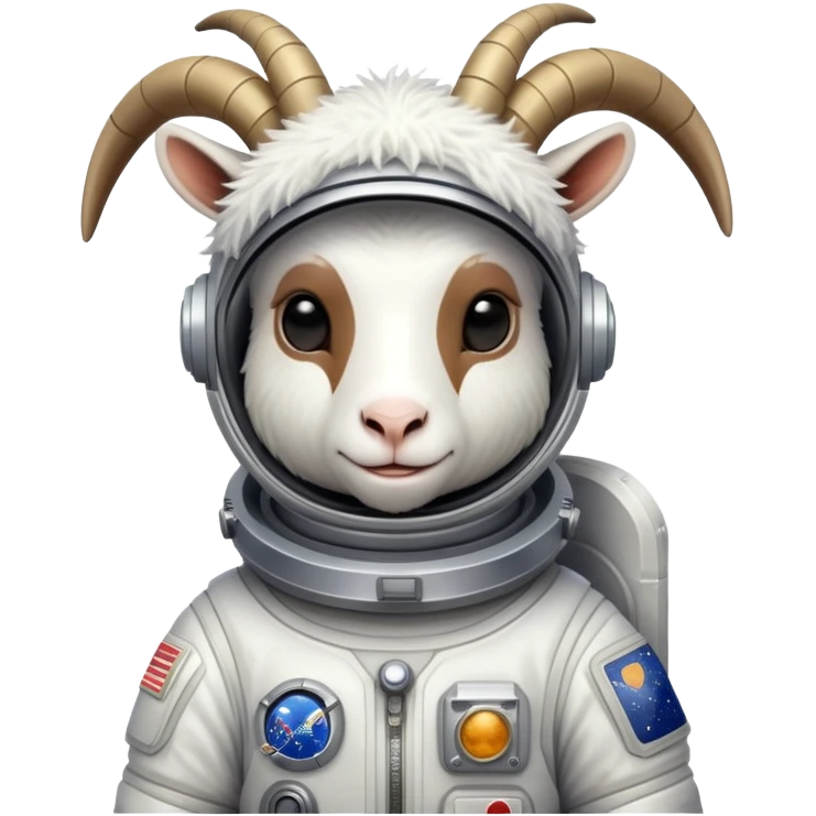goat in space suit emoji