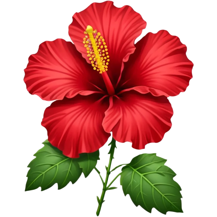 hibiscus emoji