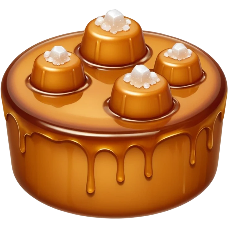 Caramel with salt emoji