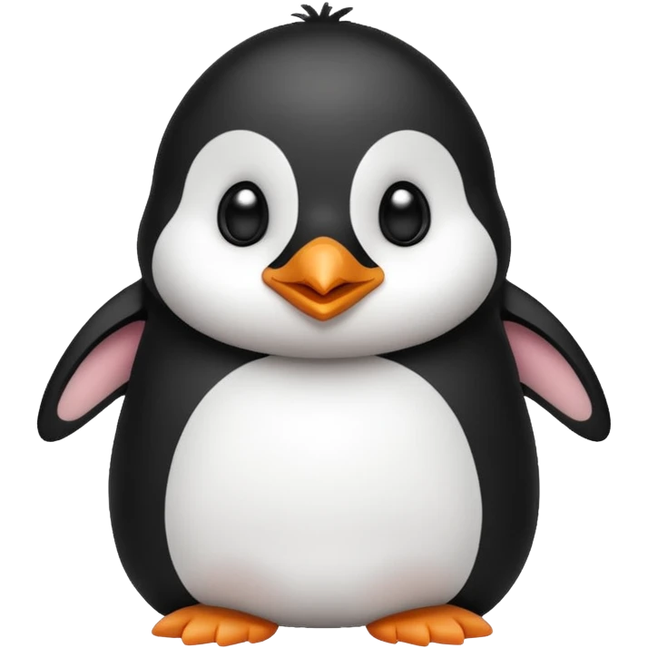 Penquin dog emoji