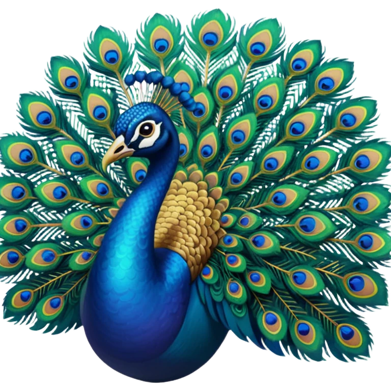 peacock emoji