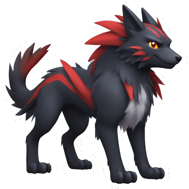 Nargacuga-Litten-Zoroark full body emoji