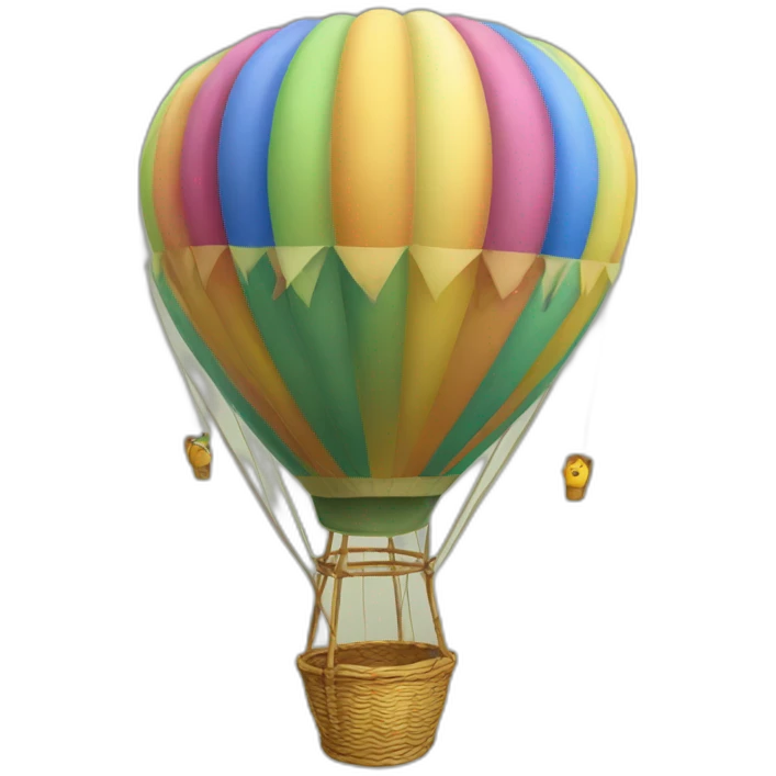 Hot air balloon  emoji