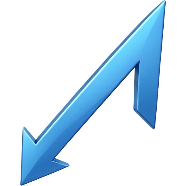 The down arrow with "down", like the "top" emoji but the opposite  emoji