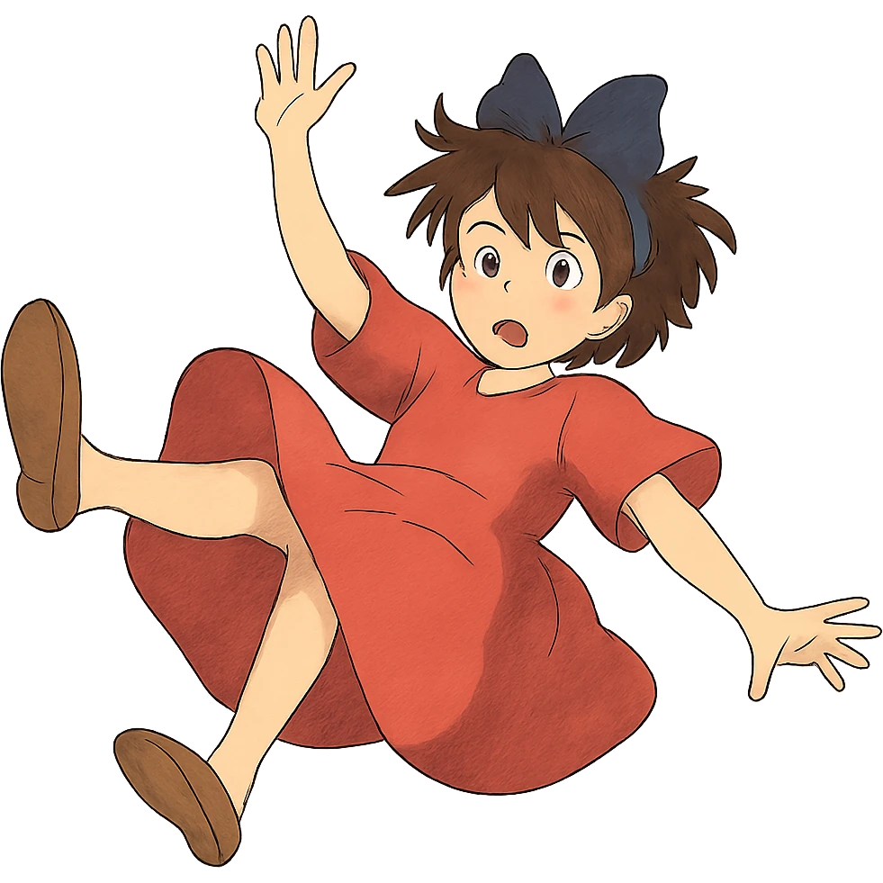falling emoji