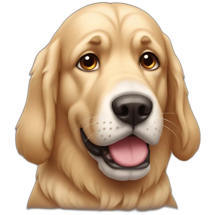 big dog emoji