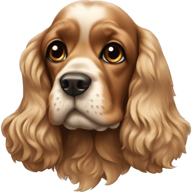 Cocker spaniel emoji
