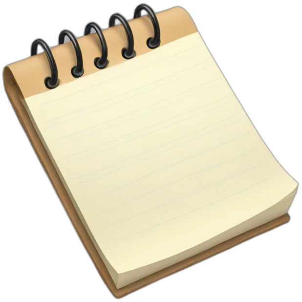 notepad emoji