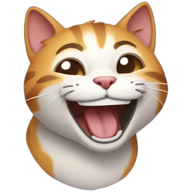 laughing cat emoji