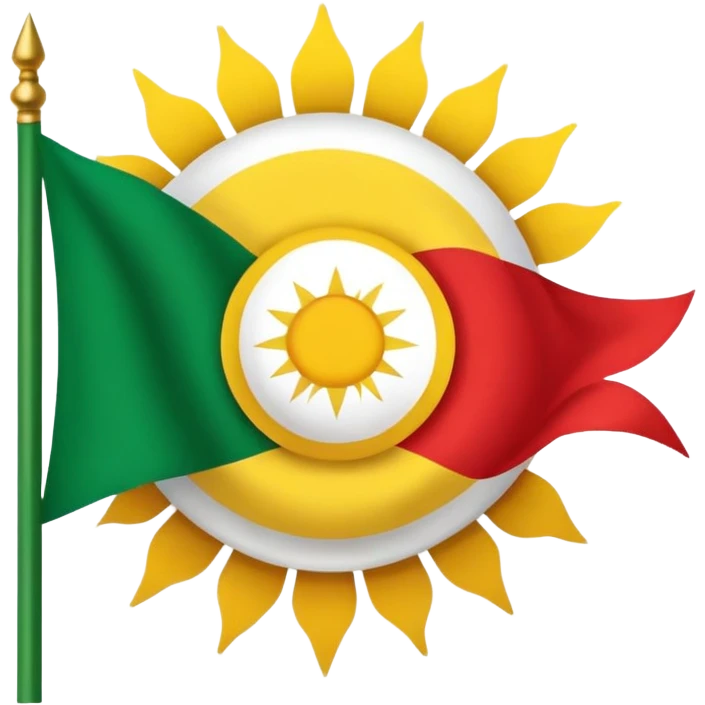 Kurdistan flag emoji emoji