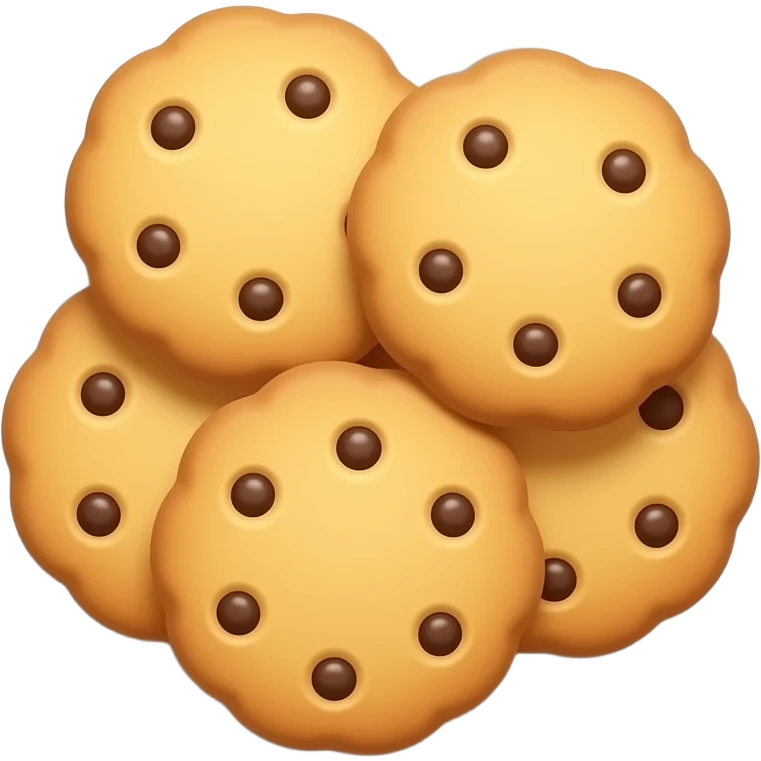 Cookie Snack with plate emoji