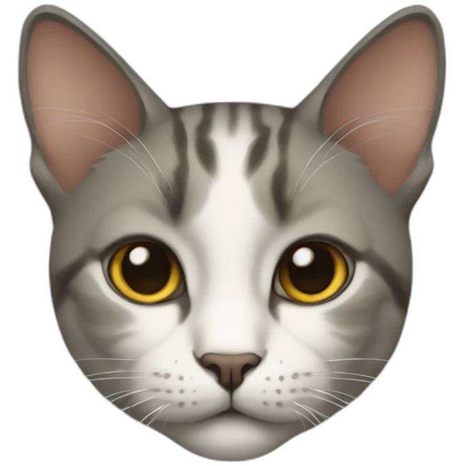 cat-(proportional)calm-(realistic) emoji