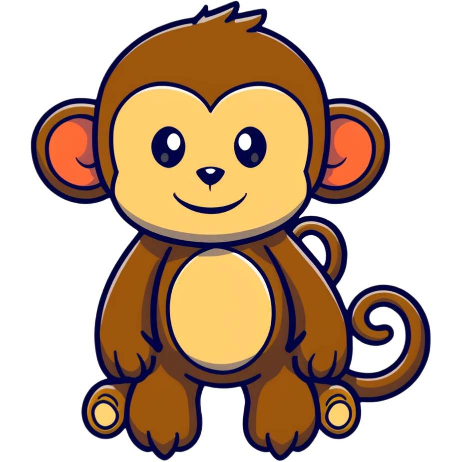 happy monkey emoji