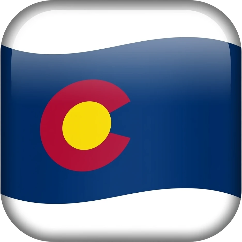 flag of Bolorado with a B emoji